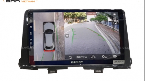 Màn hình DVD Android liền camera 360 xe Kia Morning 2021 - nay | Elliview S4 Basic